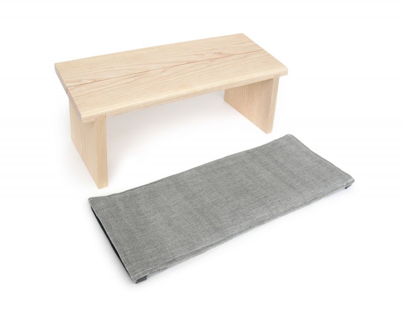 Cushion for Meditation Bench Side by Side